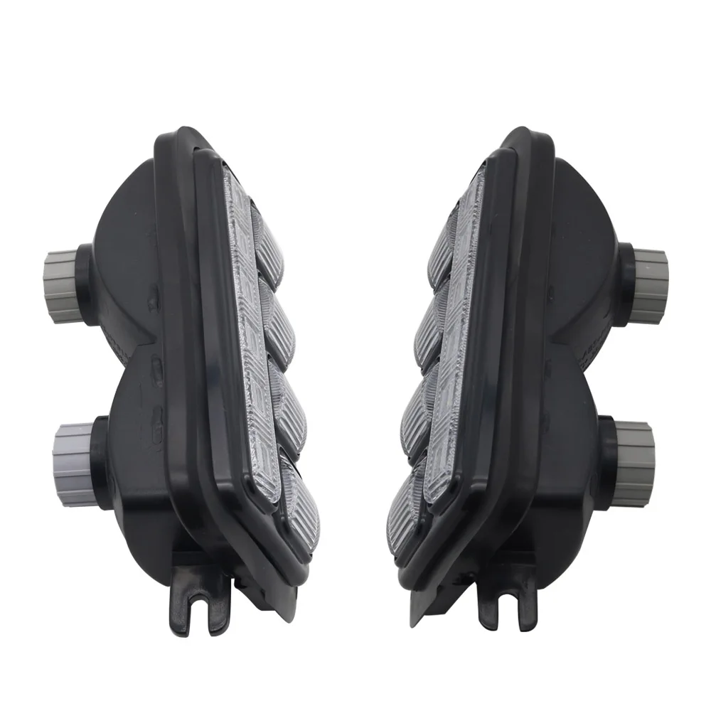 For Lada Niva 4X4 1995 LED DRL Lights With Running Turn Signal PMMA / ABS Plastic Function Accessories Car Styling Tuning