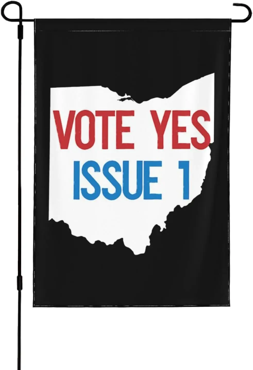 Vote Yes Issue 1 Ohio All Season Garden Flag Yard For Yard Garden Outdoor Decor Flags