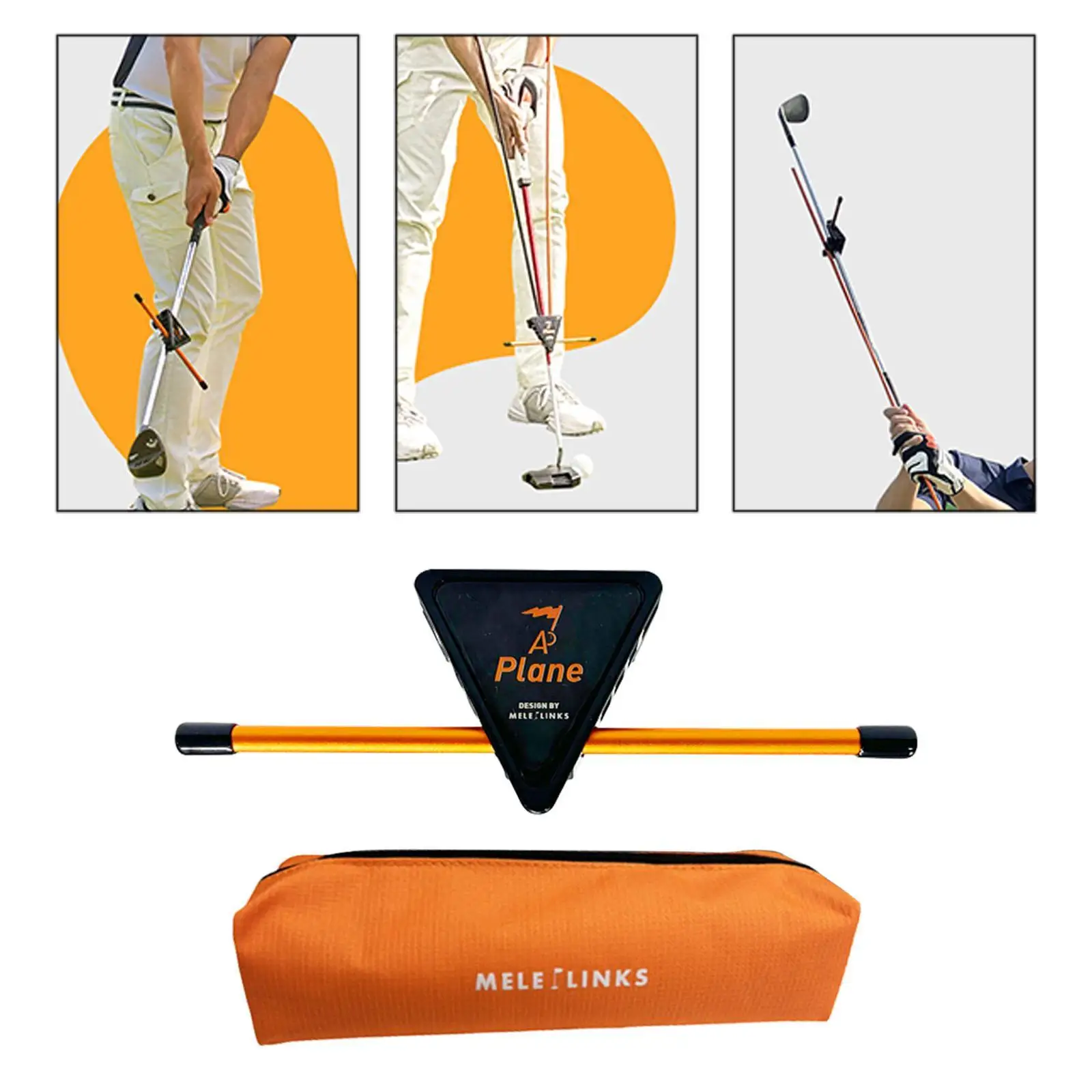 Golf Putting Training Aid Universal เครื่องมือ Putter Swing Trainer ผู้ใหญ่ผู้ชาย