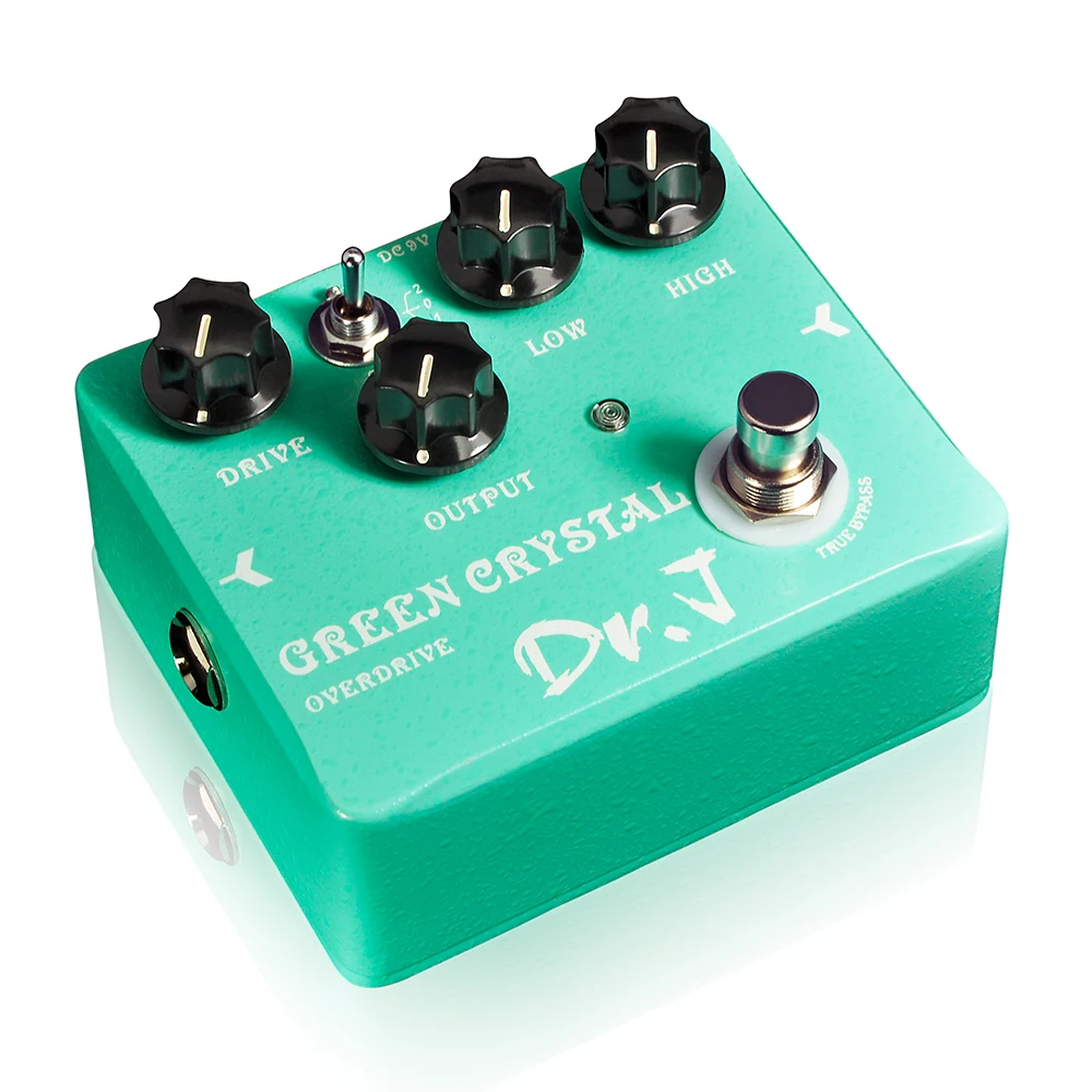 

Педаль овердрайва JOYO Dr. J Series D50 Vintage с 3 уровнями диодного клиппинга, чистым и прозрачным звучанием, True Bypass
