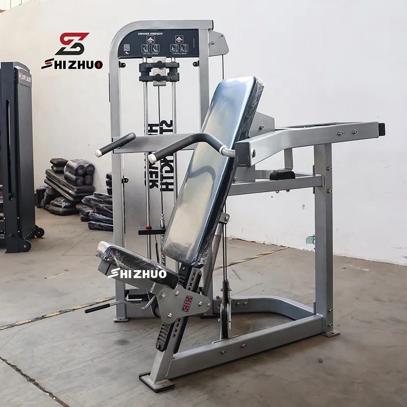 

2024 Luxury Workout Commercial Gym Equipment Pin Load Selection Seated Shoulder Press Machine