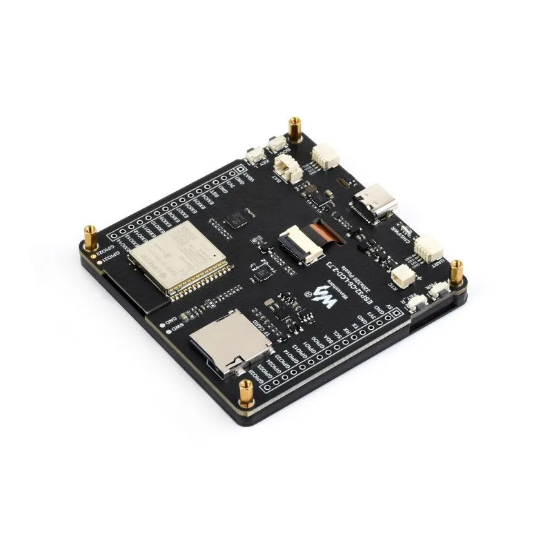 Waveshare ESP32-C6 2.73inch LCD Display Development Board, RISC-V 32-bit Processor, 320 × 320 Resolution, 262K Color, Supports