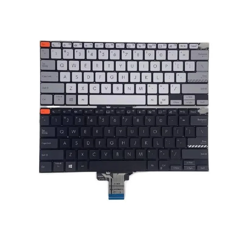 New for Asus X7400PC X7400PA Vivobook Pro 14X OLED US Keyboard Black Silver