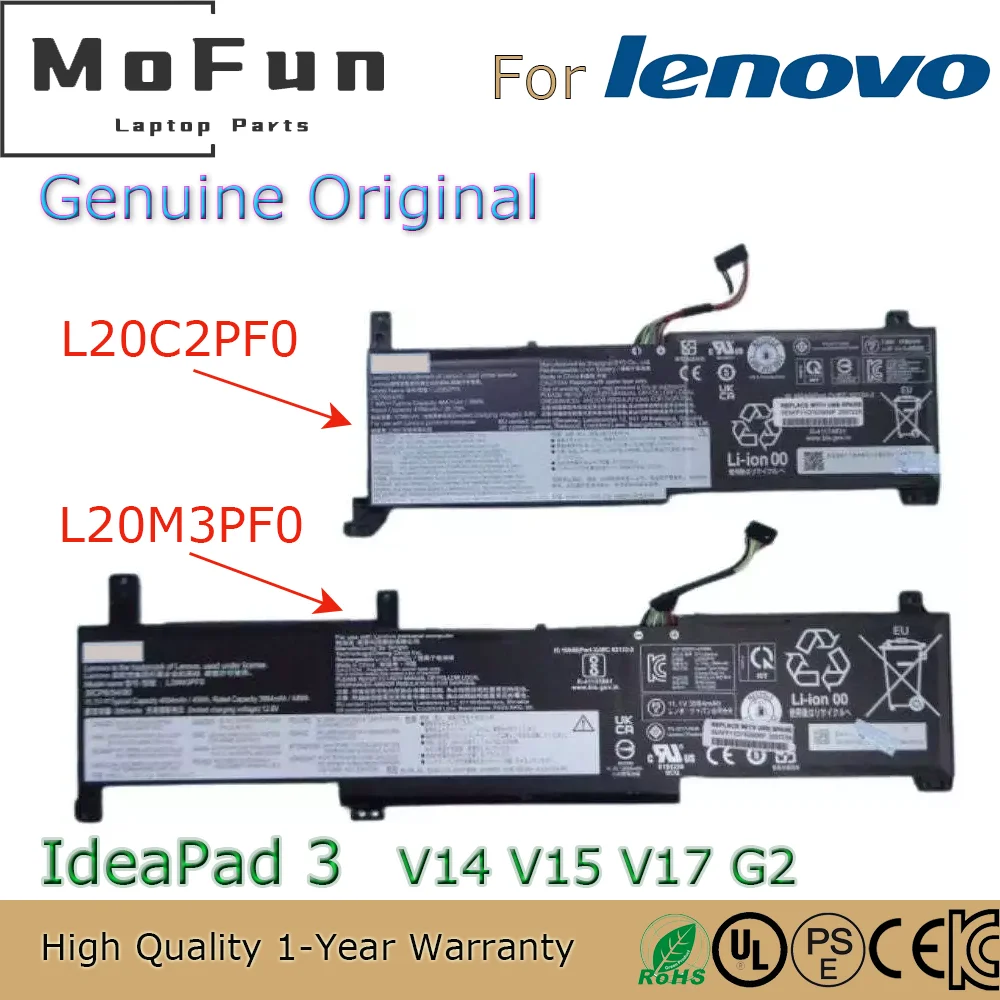 

Новый оригинальный аккумулятор для ноутбука Lenovo V14 V15 V17