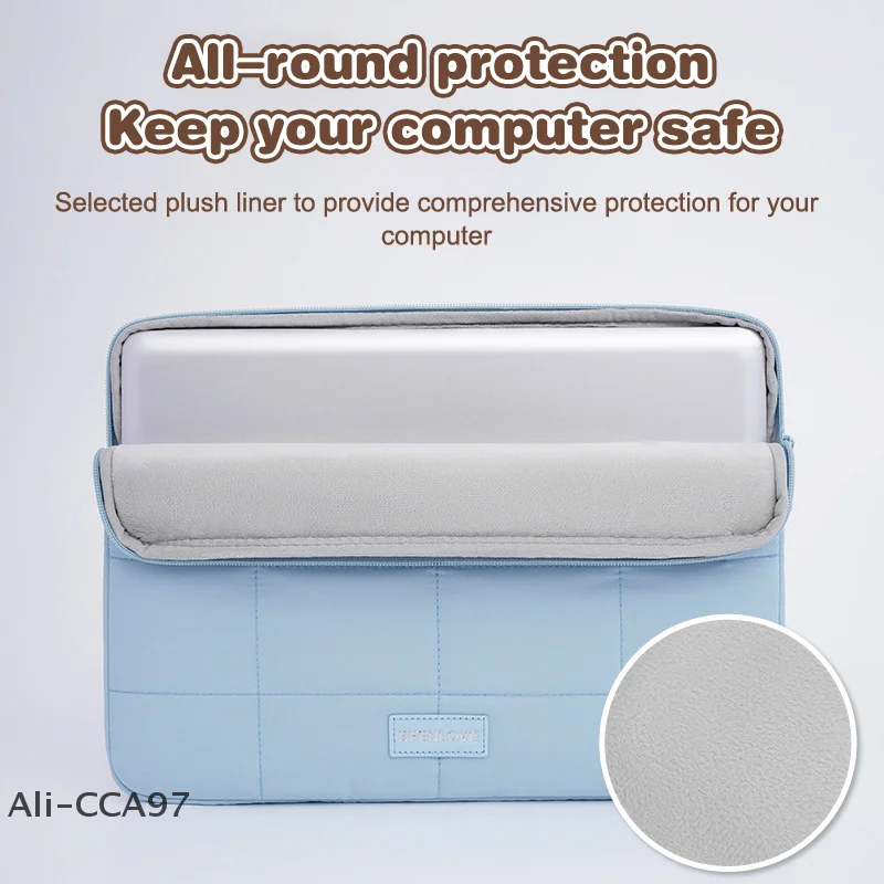 

【A】Простая водонепроницаемая сумка для ноутбука, мягкий чехол для ноутбука, дорожный чехол для ноутбука, портативный чехол для переноски компьютера 14/15,6 дюймов