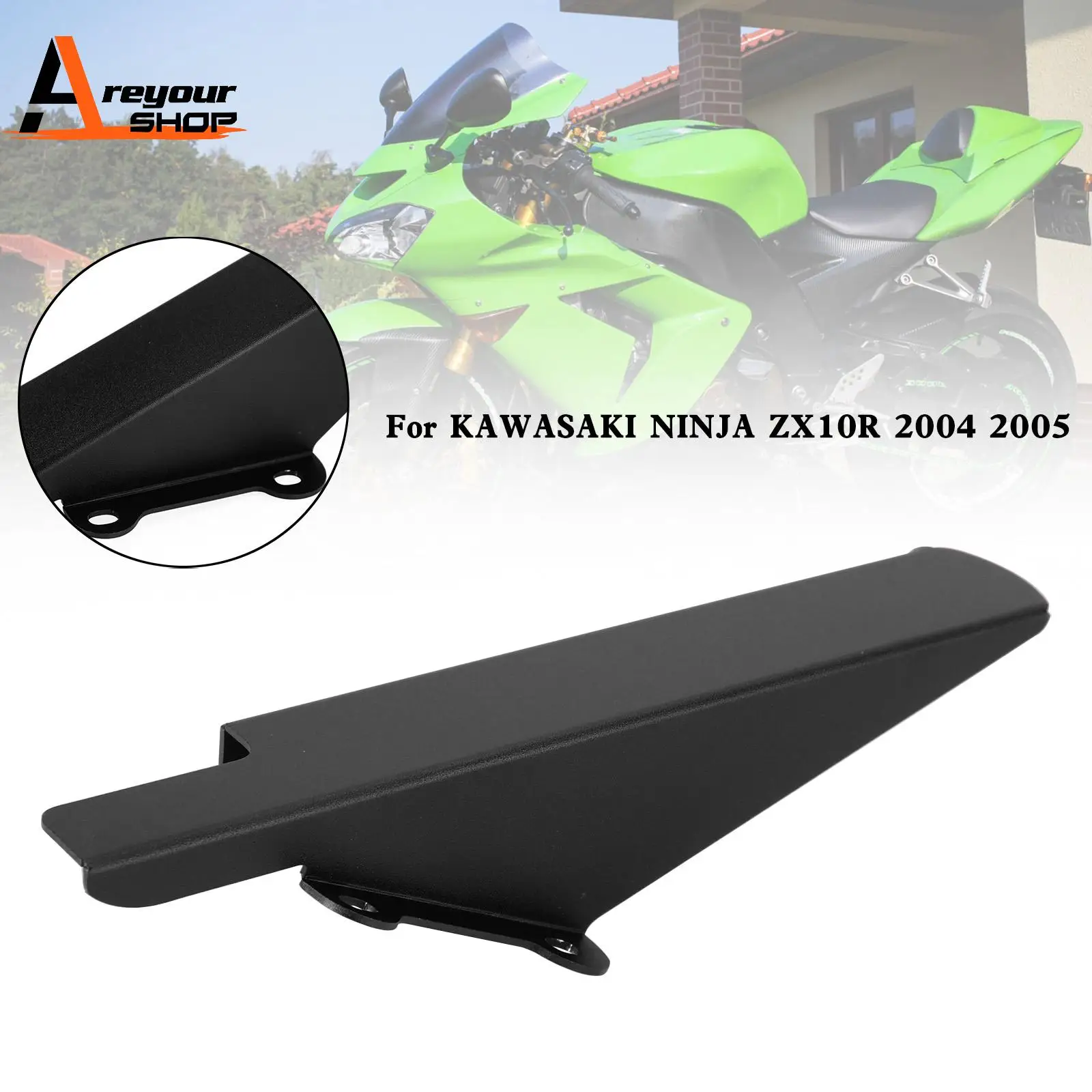 

Защитная крышка звездочки для KAWASAKI NINJA ZX-10R ZX10R 2004 2005, черный