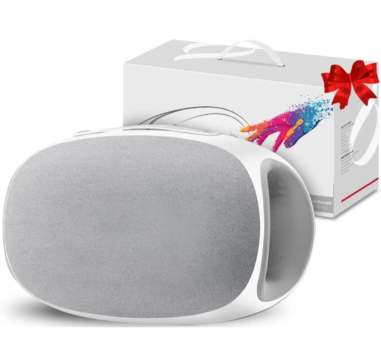 

Double Hand Massager, ABS Compression Air Pressure Hand Machine, Point Therapy Pain Relief Massager, Portable 345x200x125mm