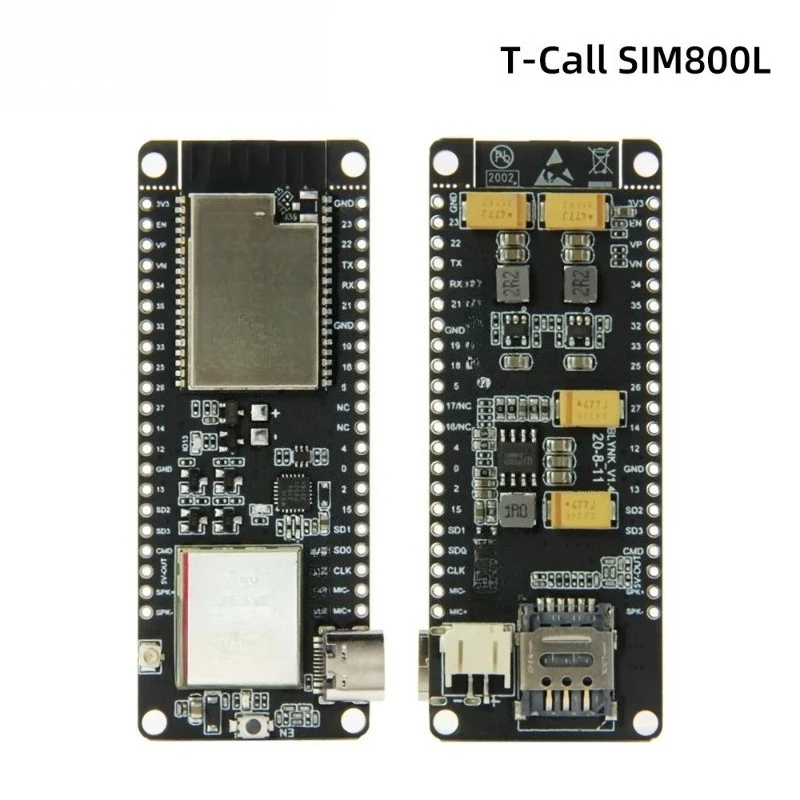 1Pcs  TTGO T-Call V1.4 SIM800L Development Boards ESP32 Wireless Module SIM Antenna WiFi Bluetooth Expand Board for Arduino