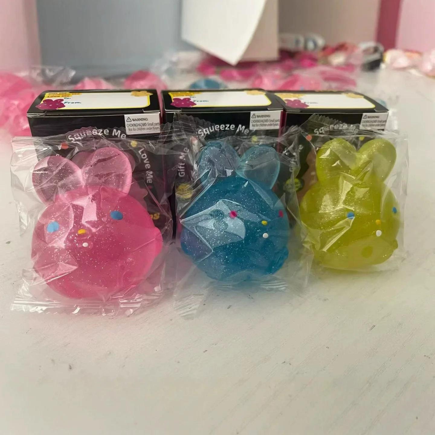 Squishy Maltose Rabbit Stress Balls Stress Balls for Adults Anxiety Relief Funny Stress Calming Toys