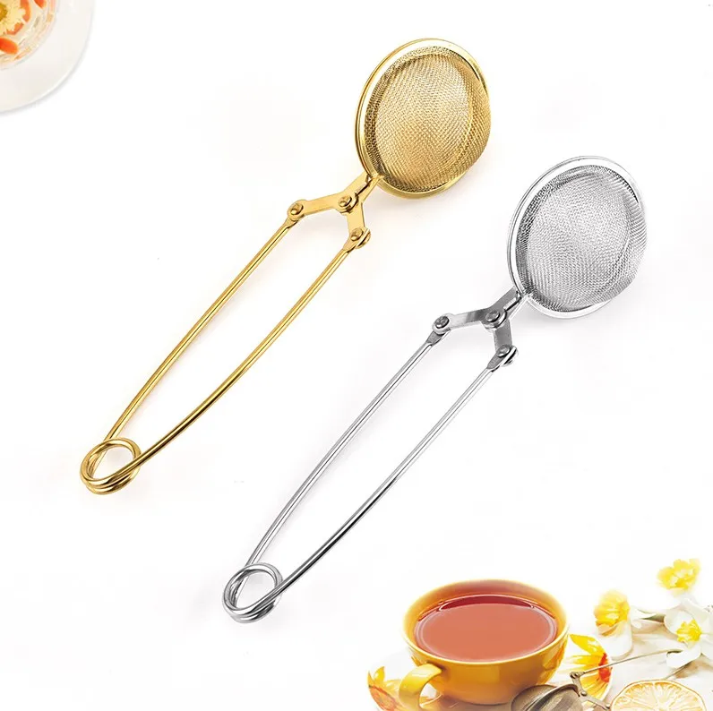 

Шаровая сетка из нержавеющей стали, ситечко для чая, фильтр для кофе, трав, специй, диффузор, ручка, шарик для заварки чая ni662