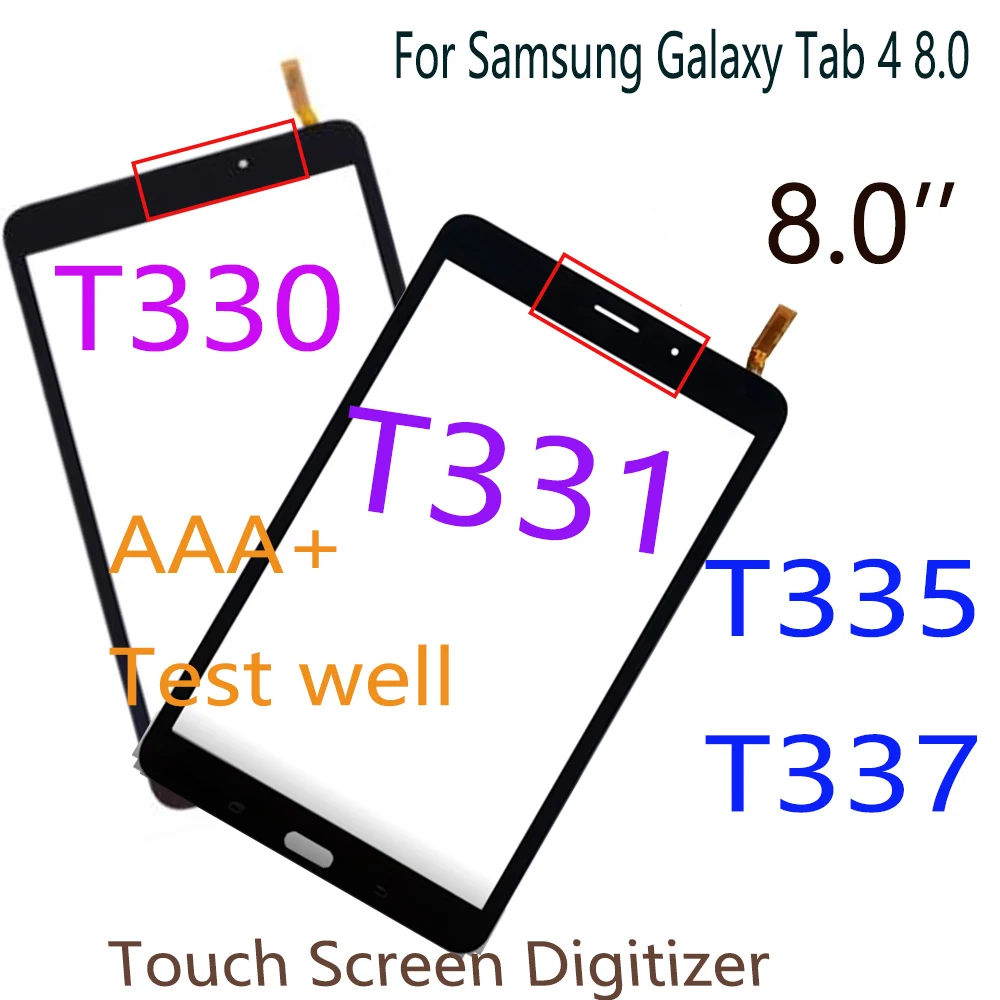 

For Samsung Galaxy Tab 4 8.0 T330 T331 T332 T335 Touch Screen Digitizer SM-T330 SM-T331 LCD Panel Front Glass Sensor Parts