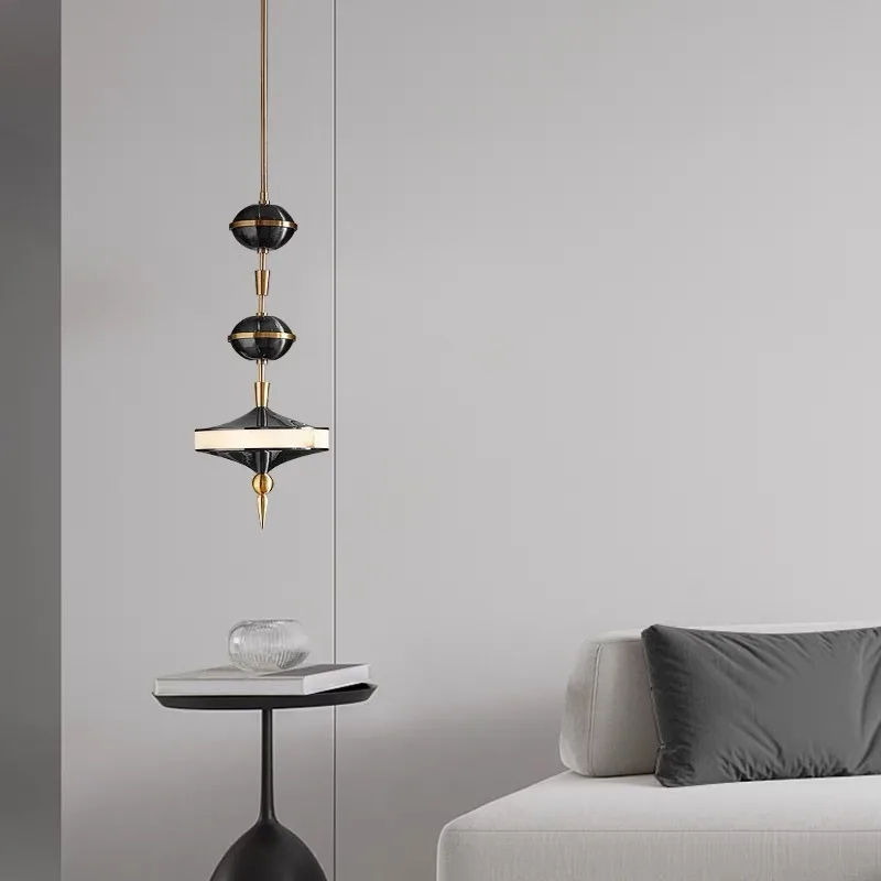 

2025 new design bedroom headboard pendant light post-modern minimalist living room dining room pendant light