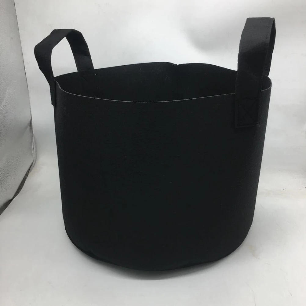

Reusable Non Woven Fabric Planting Bucket Tree Bag Sturdy Handles Breathable Growing Bag Garden Balcony Farm Use Potato