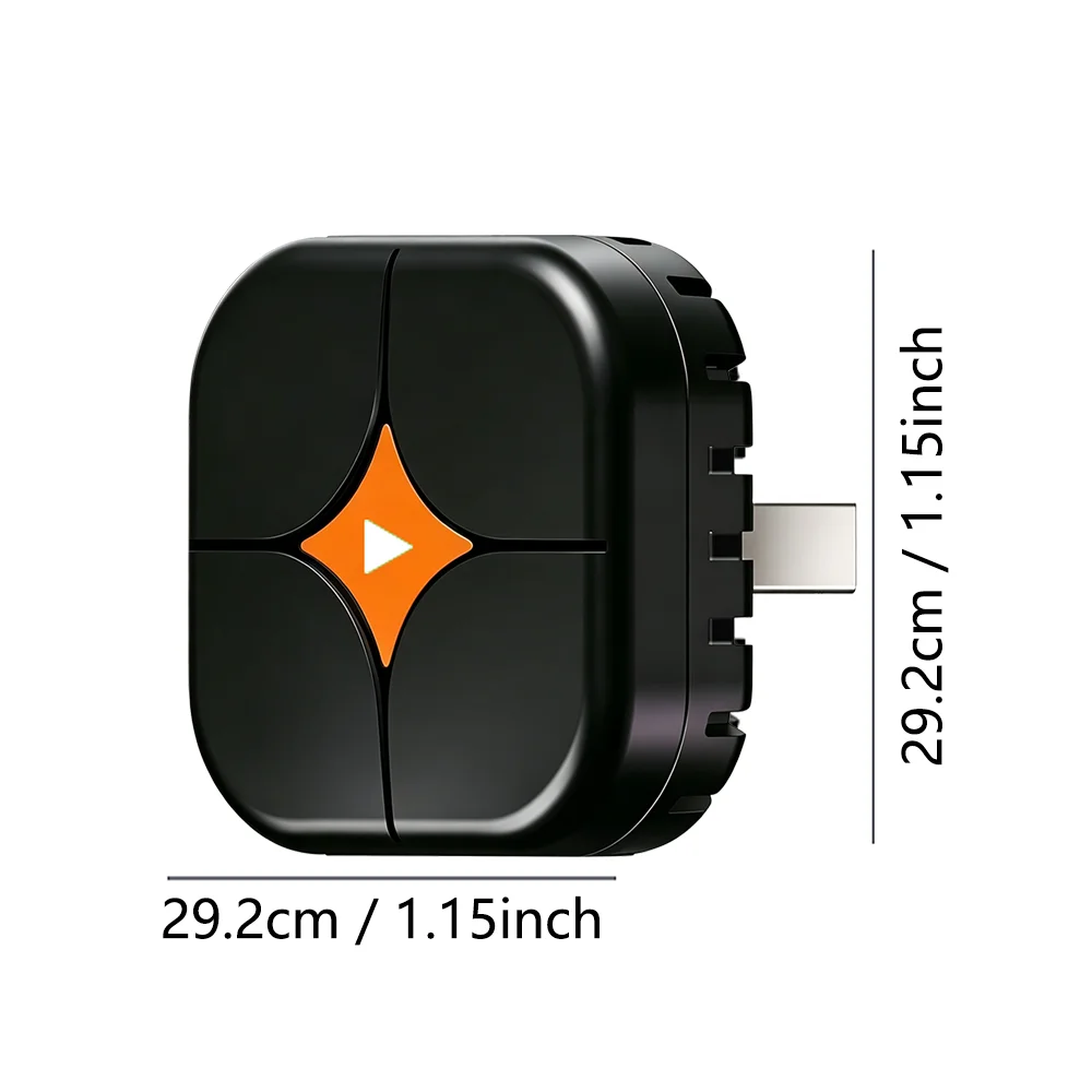 Picture 3: 4 in 1 Wireless CarPlay Adapter with Screen Mirroring – Supports iOS CarPlay & Android Auto & AirPlay & MirrorLink