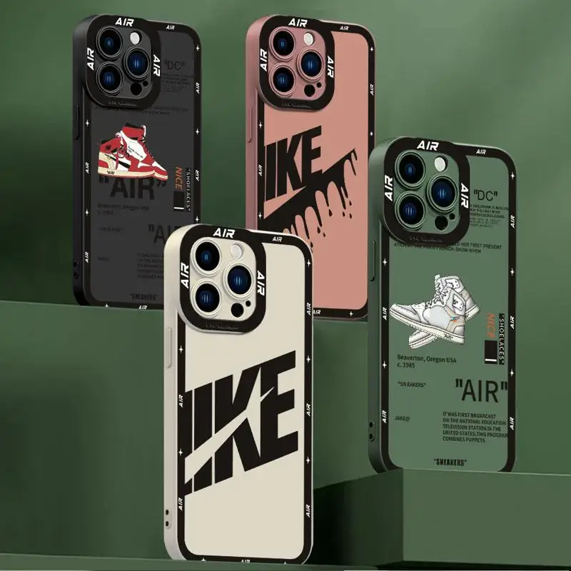 Luxury Slam Dunk Brand Phone Case For iPhone 15 Pro Max 14 Plus 13 12 11 Pro XS Max X XR 15 7 8 Plus Shockproof Protective Cover image 2