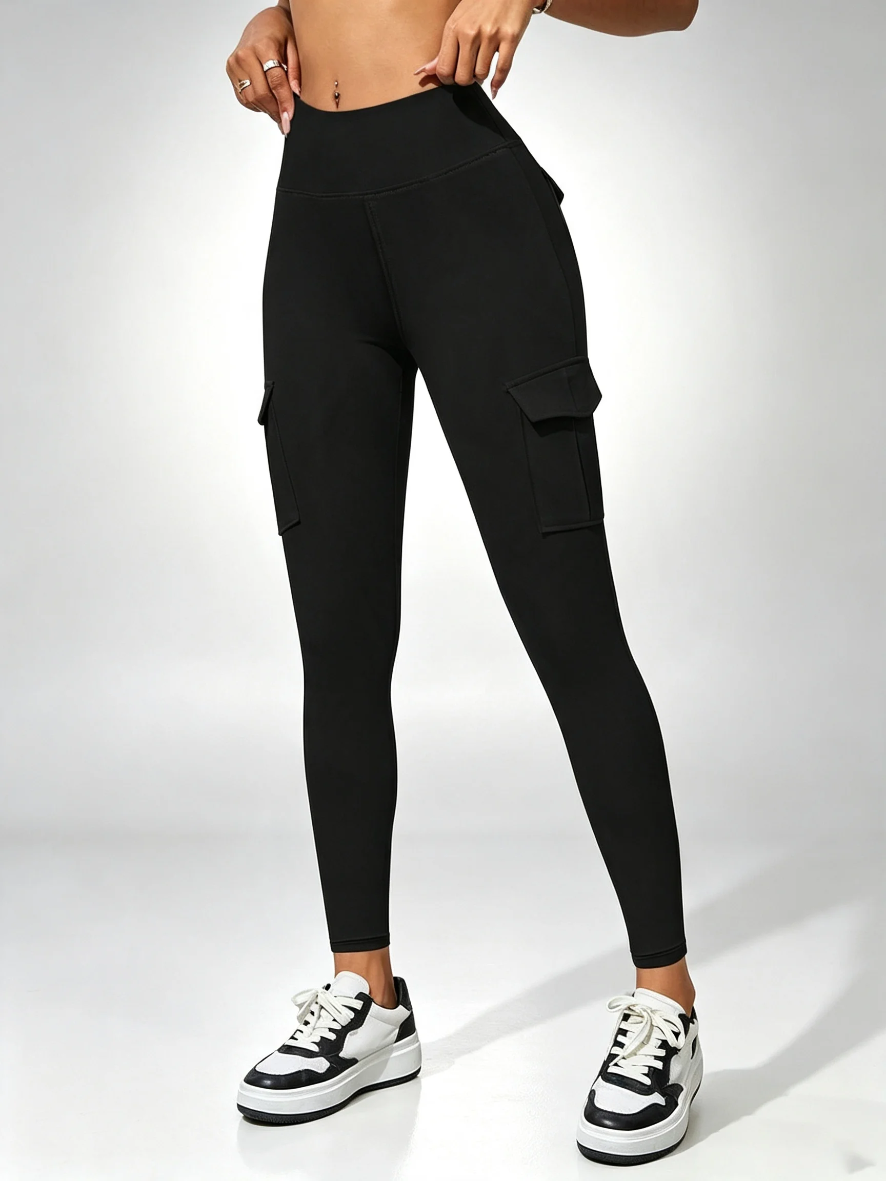 Женские спортивные леггинсы с  – обзор и цена High Waist Leggings