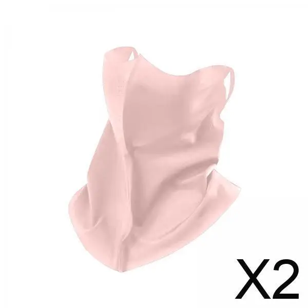 

Cooling Ice Silk Sun Protection Face Mask Breathable Neck Gaiter Scarf for Summer Sports and Travel