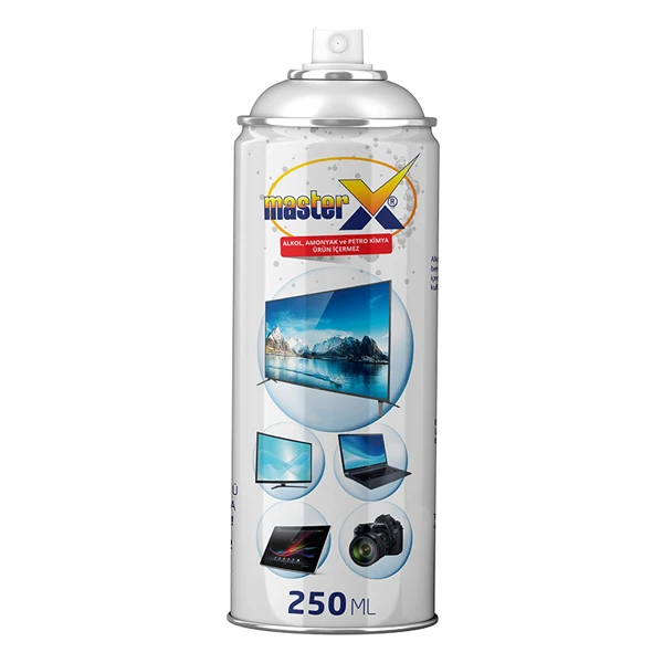 MASTERX LCD SCREEN CLEANSING FOAM 250 ML + CLOTH HEDİYELİ