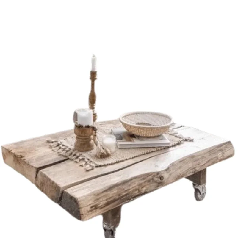 

For Soild Wood Creativity Coffee Table Aesthetic Quality Center Light Coffee Table Minimalist Writing Couchtisch Furniture