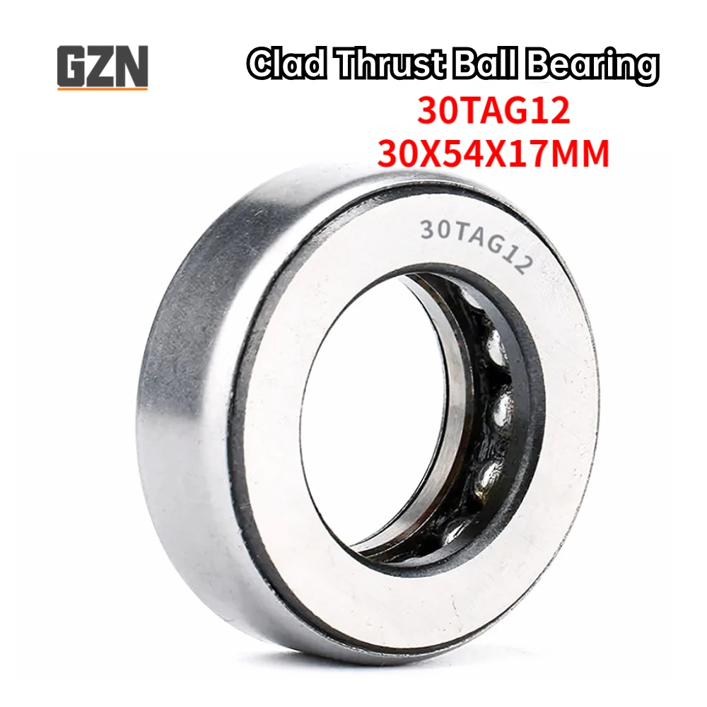 1PCS 30TAG12 30X54X17mm Flat Forklift Clutch Release Bearing Envelope Thrust Ball Bearing