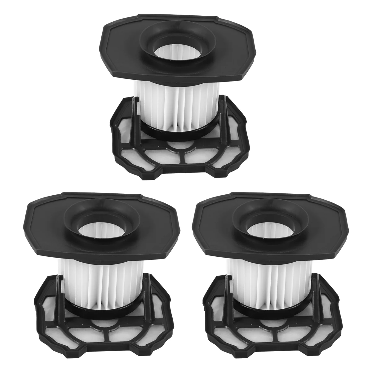 A95U 3Pcs for Ryobi 313282002 18 Vacuum Cleaner Front HEPA Filter Replacement Accessories Durable Parts