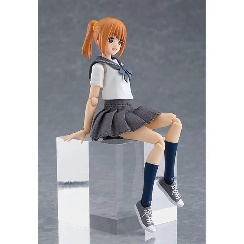 Gsc original figma marinheiro uniforme corpo (emily) anime figuras de ação brinquedos para meninos presente natal modelo colecionável ornamentos
