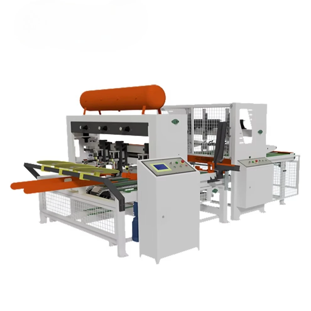 Wood Pallet Leg Nailing Machine Nailer for Sale Customized Woodworking Package Machinery