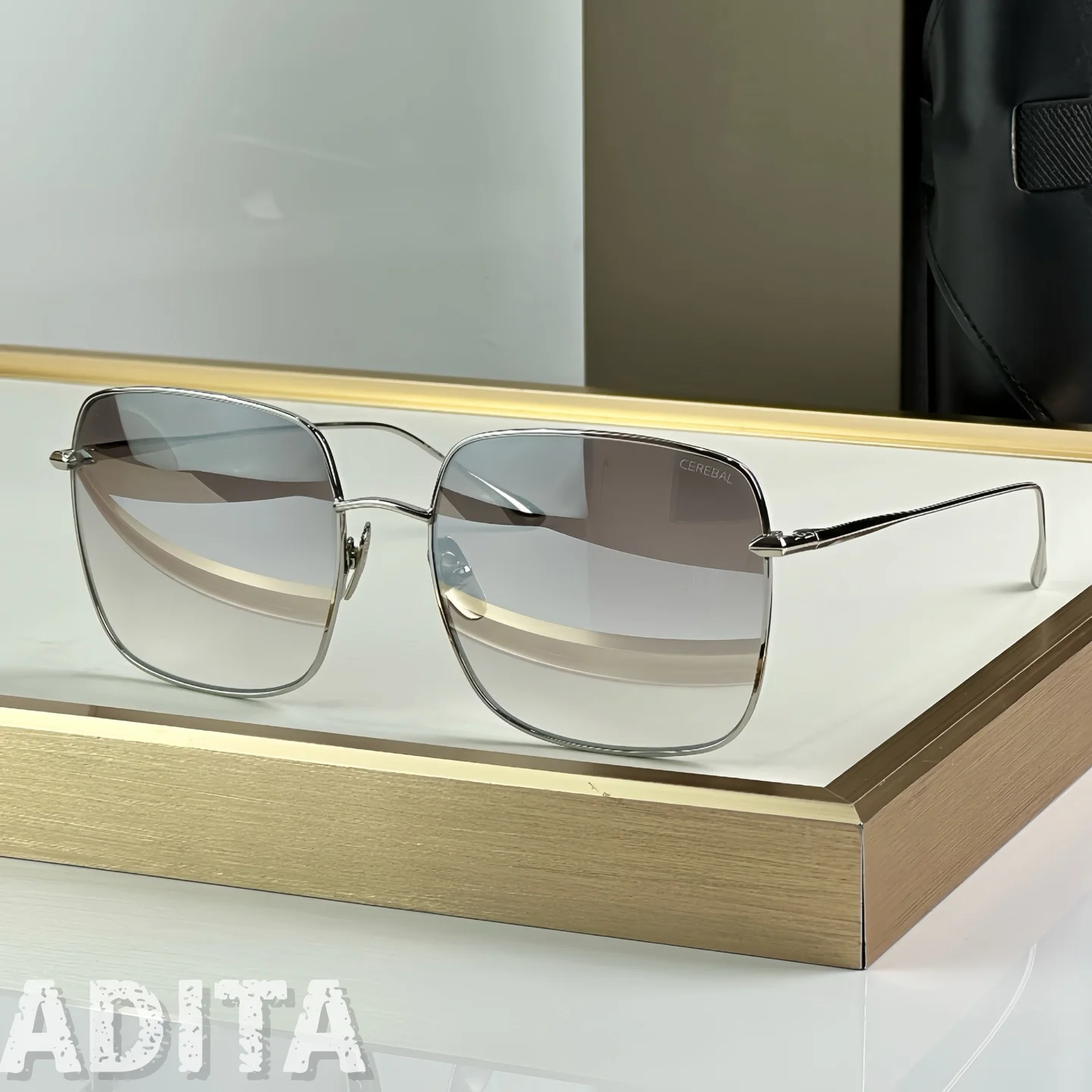 

ADITA CEREBAL DRX523 Top High Quality Sunglasses for Men Classic Women Luxury Brand Designer Fashion sunglasses UV400 With box