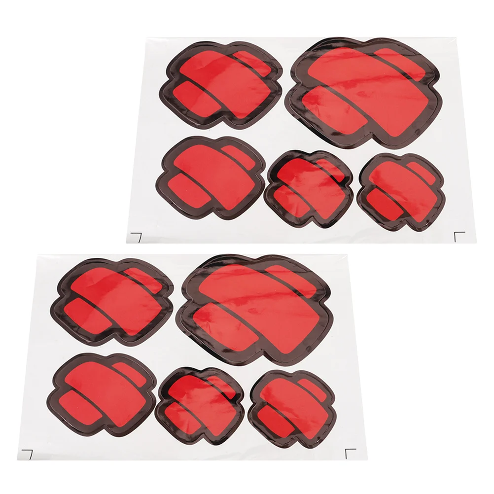 

5Pcs Car Stickers Funny Scratch Protector Cute Auto Waterproof Bumper Decals Bandage Stickers Vehicle Scratch Cover Sticker Pack