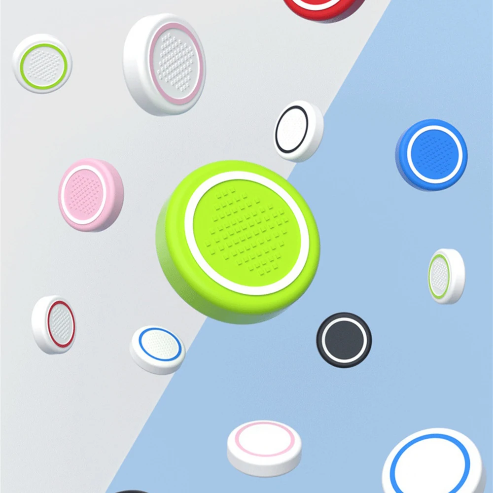 Protective Case Feels Great Tight Fit Anti-slip And Wear-resistant Comfortable Touch Gamepad Red Colorful Choice Rocker Hat