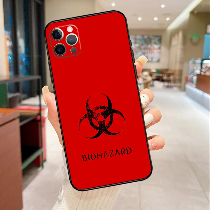 Avvertimento Angry Danger Proprietario Cassa Del Telefono Per iPhone 17 16 15 14 13 12 11 Pro Max mini 16 Plus 16e 17 Air Copertura Protettiva
