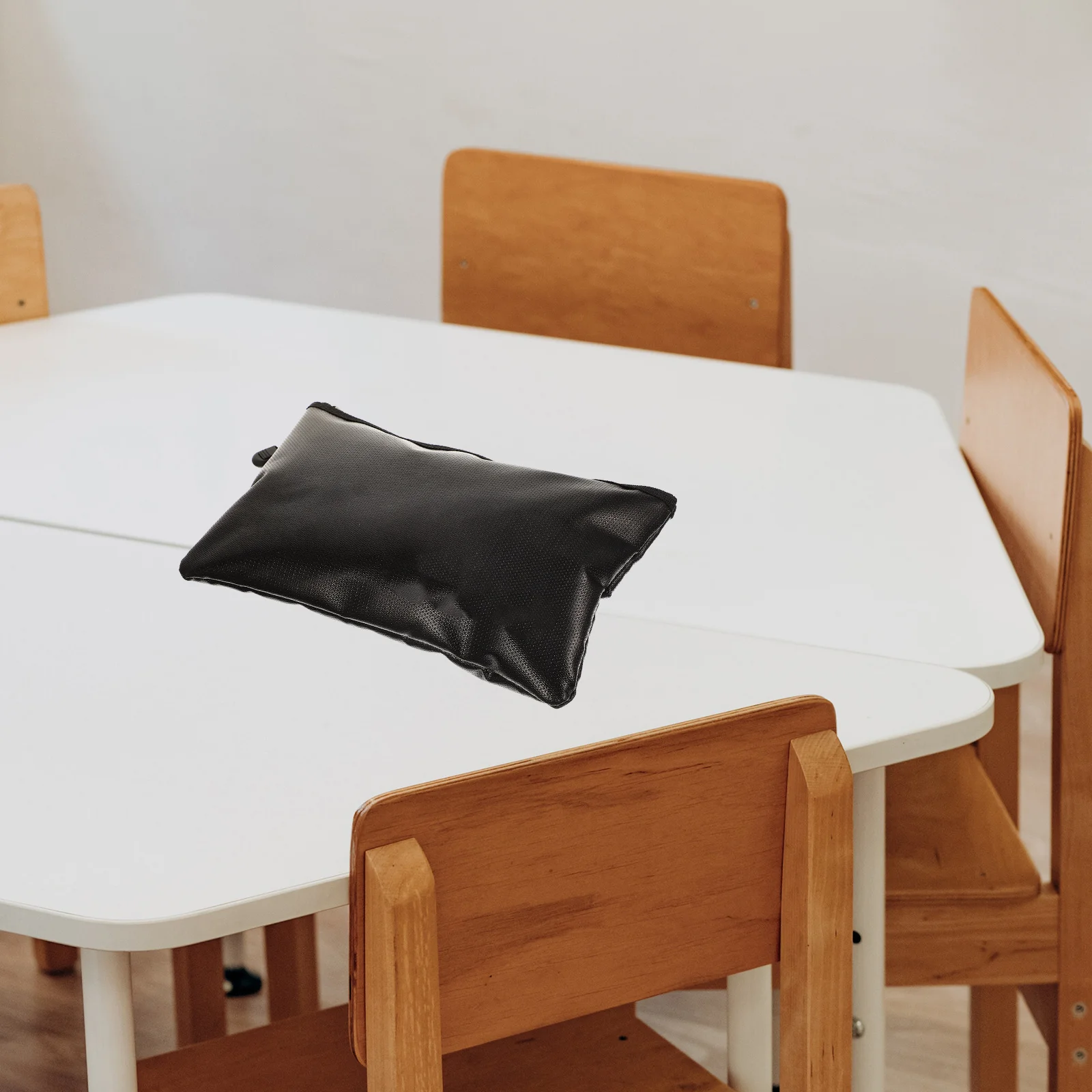 

Portable Document Pouch Fireproof Water Resistant Zipper Design for Cards Passports Cash Files Receipts Compact File Storage