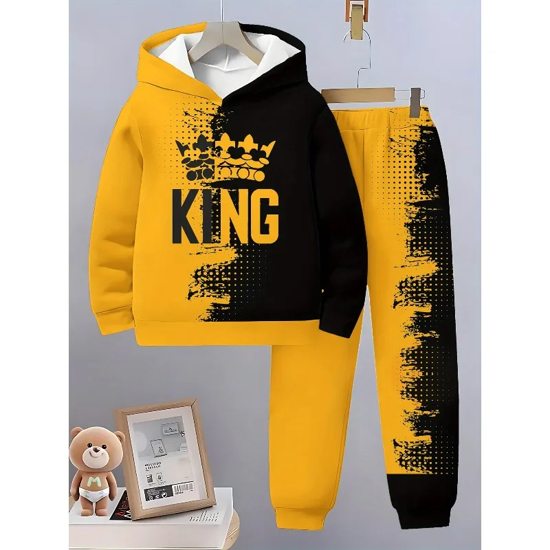 2025 Jersey informal con estampado 3D de tendencia de moda para hombre, pantalones largos para primavera y otoño, ropa deportiva de manga larga