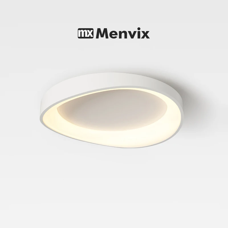 

Cream Style Bedroom Ceiling Light Modern Lighting White Led Ceiling Lamp New Circular LED Master Bedroom Chandelier Light Lustre