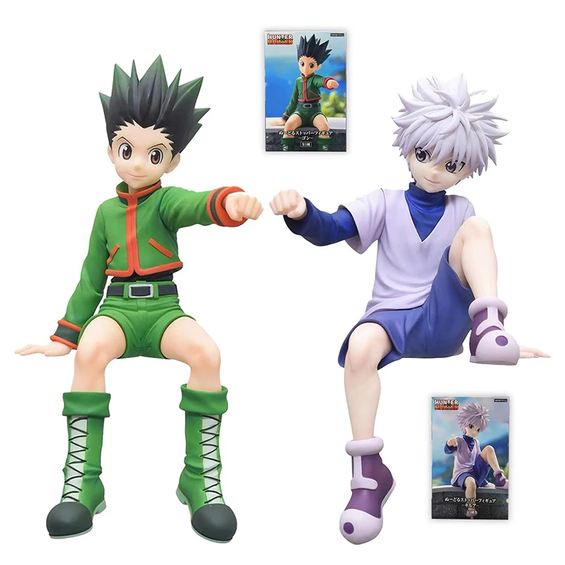 

12.5cm Killua Zoldyck Bubble Pressure Surface Figures HUNTER×HUNTER Doll GON·FREECSS Action Figures PVC Collection Model Toys