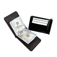 Mens Slim Bifold Wallet RFID Blocking Minimalist Front Pocket Wallets for Men PU Leather Multifunctional Bill Money Clip