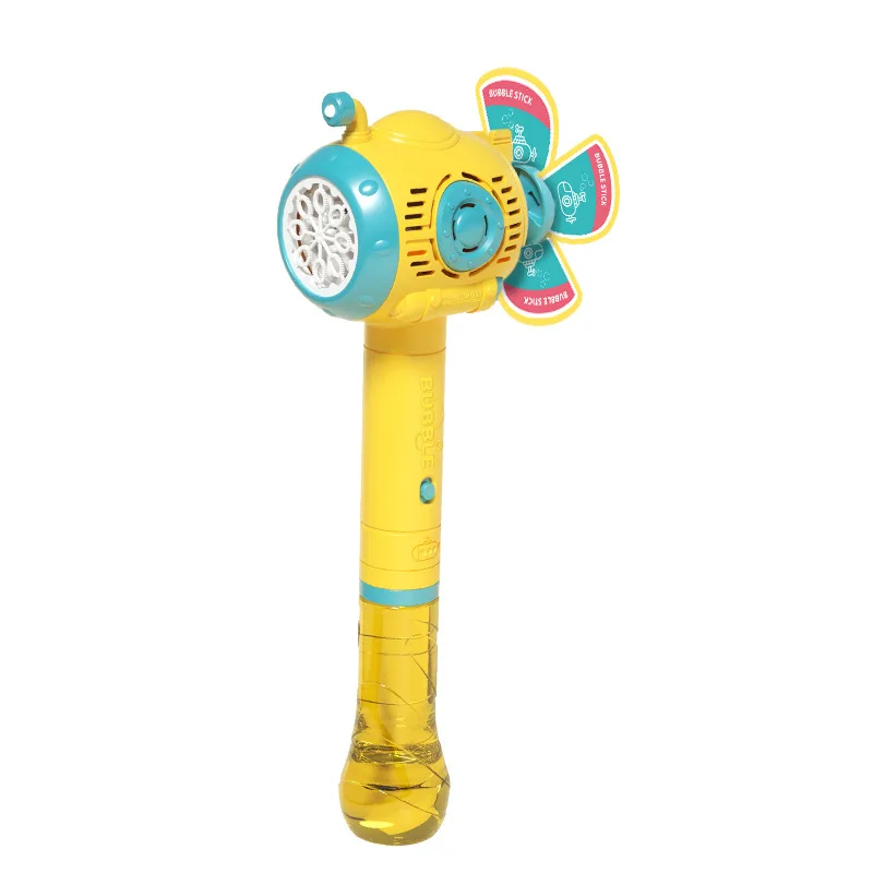 Windmolen Bubble Gun Machine Elektrische Zeep Bubble Geweren Handheld Automatische Bubble Blower Maker Kinderen Bellen Speelgoed Jongens Meisjes