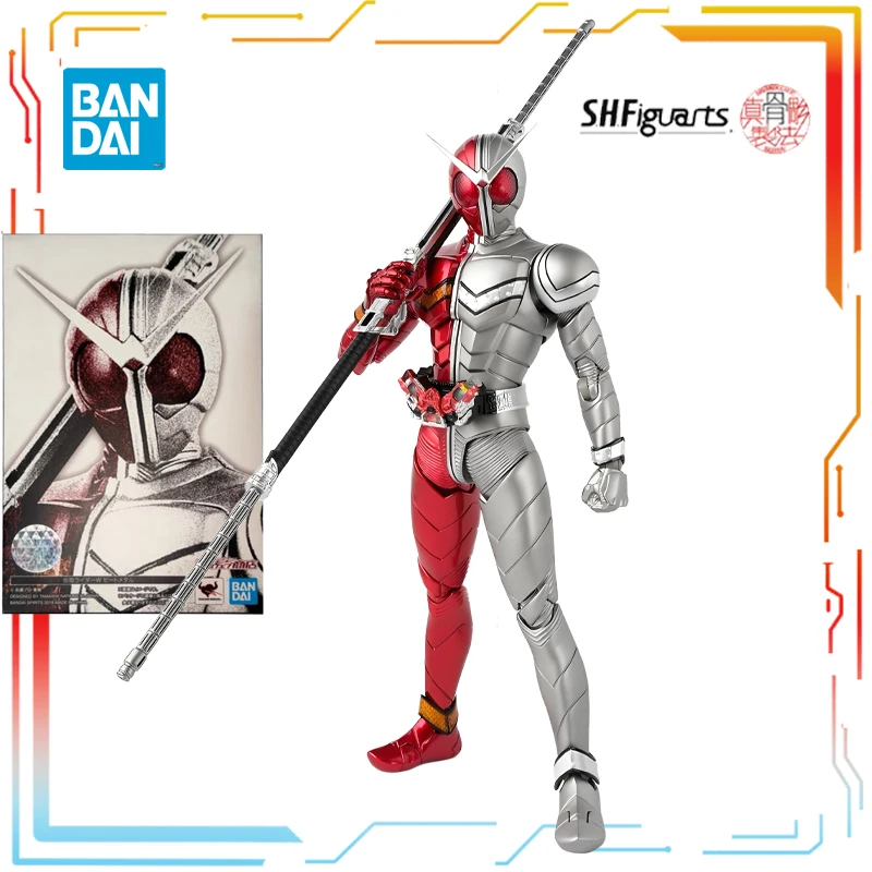 Bandai Original S. H. Figuarts (True Bone Carvings) Serie Kamen Rider Double Rider Anime Actionfigur Spielzeugmodell Geschenke für Jungen