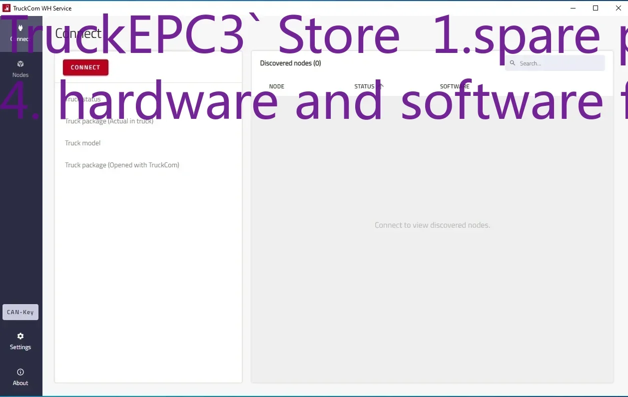 

TruckEPC3 BT TruckCom WH Service 0.10.0 TruckCom Core 0.26.1 Инструмент конфигурации + база передачи данных