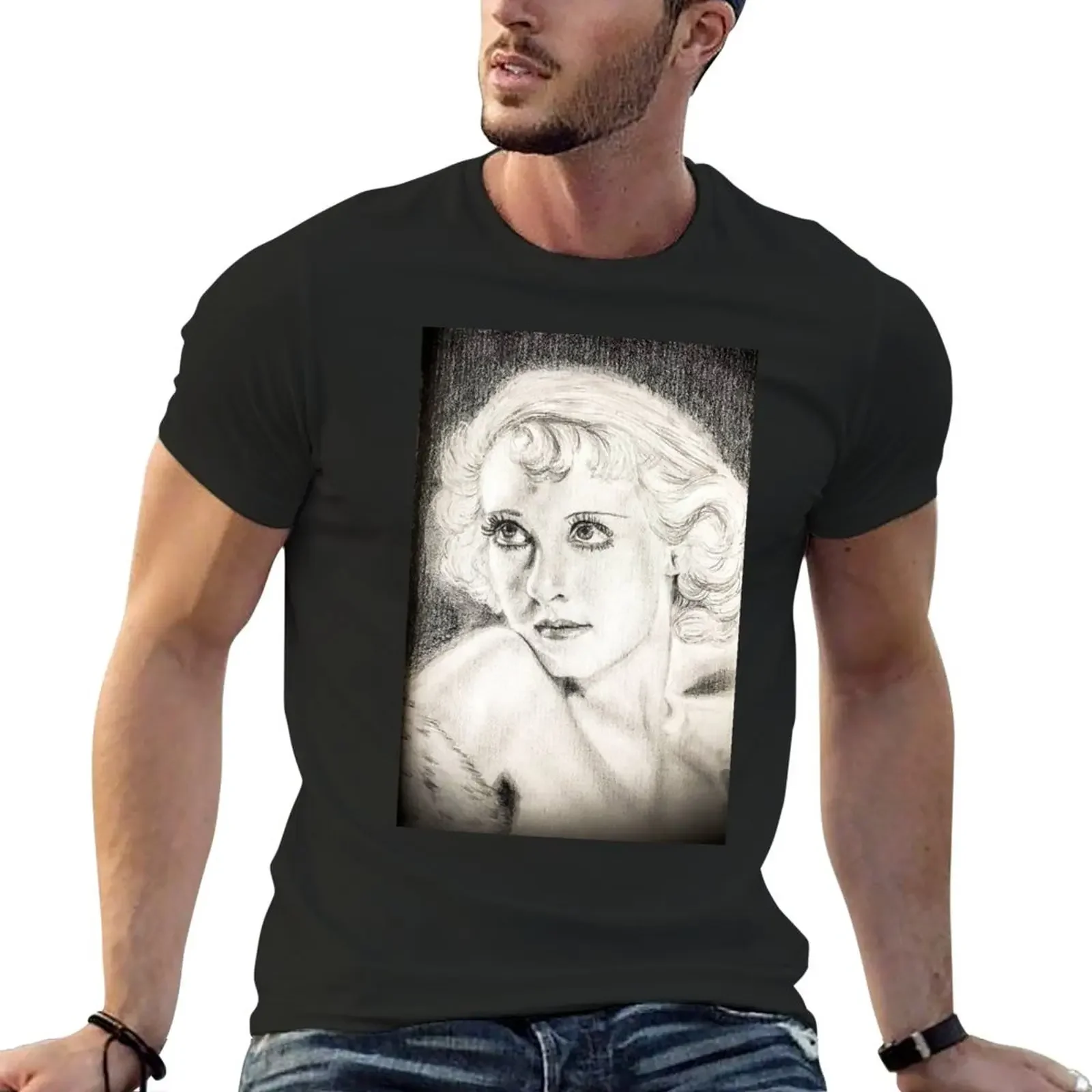 

New Bette Davis Eyes T-Shirt sports fan t-shirts Oversized t-shirt T-shirts for men cotton