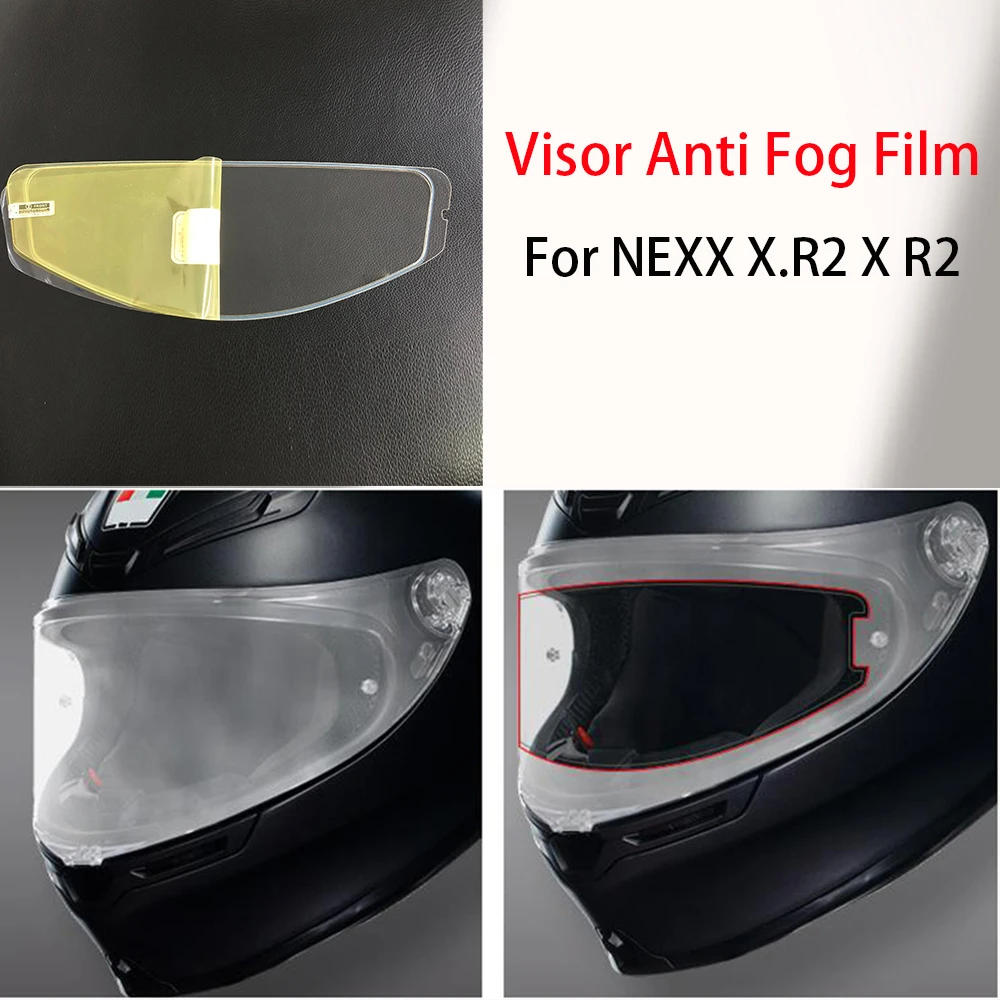 

Motorcycle Helmet Visor Anti Fog Film For NEXX X.R2 X R2 Helmet Accessories Antifog Lens Film