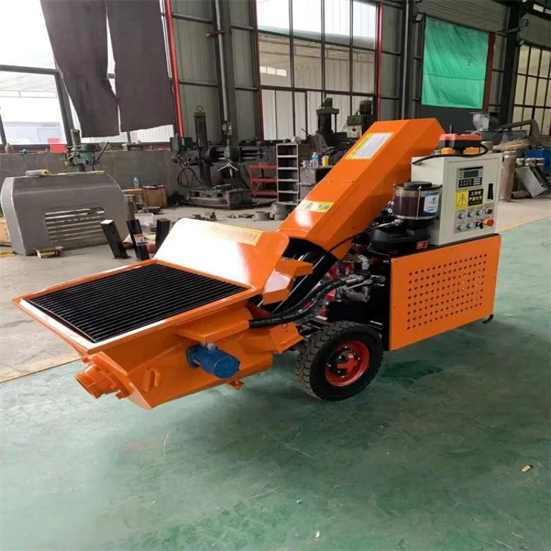 High Quality Concrete Screw Pump Concrete Pump Price Portable Concrete Pump Good Price view 3