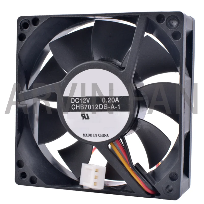 COOLING REVOLUTION CHB7012DS-A-1 7cm 70mm Fan 7020 70x70x20mm 12V 0.20A Computer CPU 7cm Cooling Fan Air Volume Noise Balance