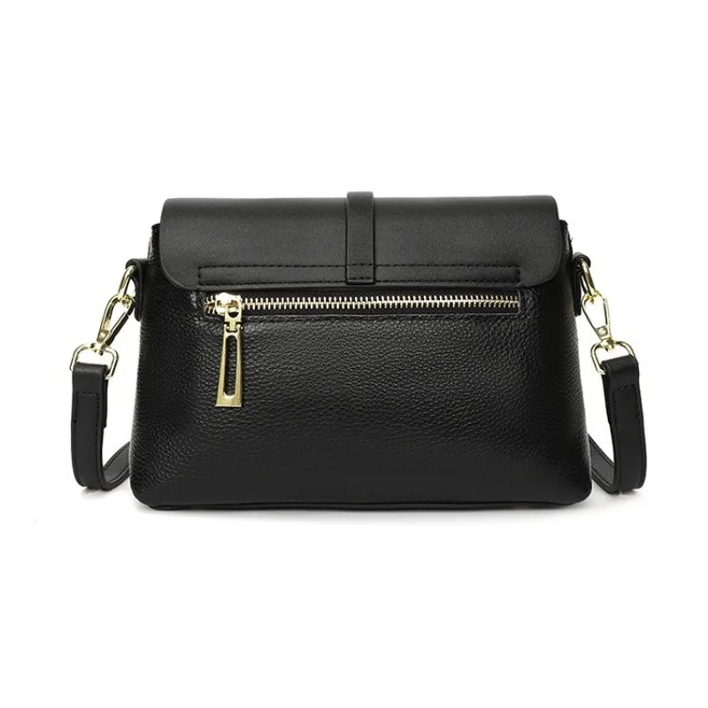 Minimalist Sophisticated Everyday Casual Mini Shoulder Bag Crossbody Bag for Women Top Grain Leather Luxury Handbag