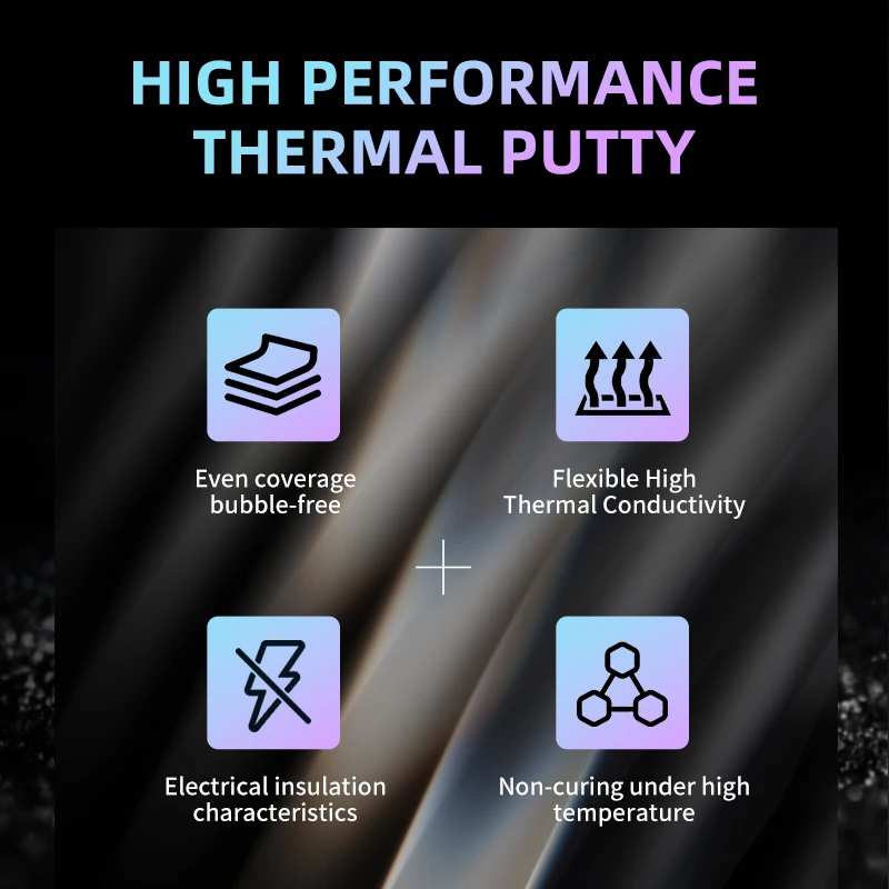 JARAPAD BASIC Thermal Putty For VGA GPU IC Processor Rapid Cooling Thermal Pad Replacement Heat Blocking Putty High Performance image 4