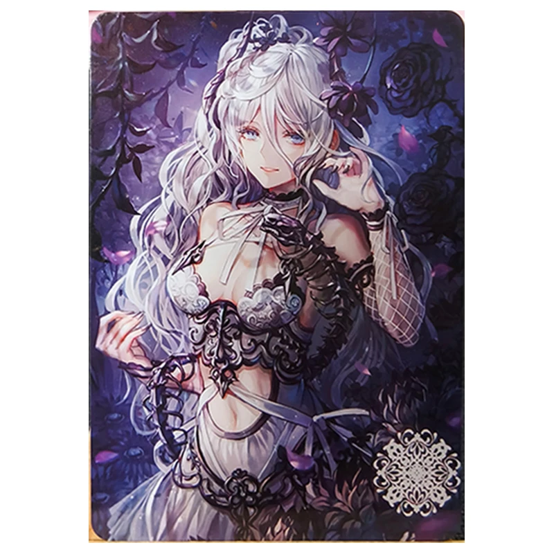 อะนิเมะเทพธิดา Story DIY ACG โต๊ะเกมฟอยล์ปั๊มการหักเหเลเซอร์สะสม Lilith ของเล่นสําหรับชายวันเกิด