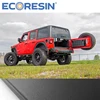 Für Wrangler JL 2018-2023 Tailgate Tabelle Hinten Tür Regal Racks Fracht Auto Auto Teil Ändern 3