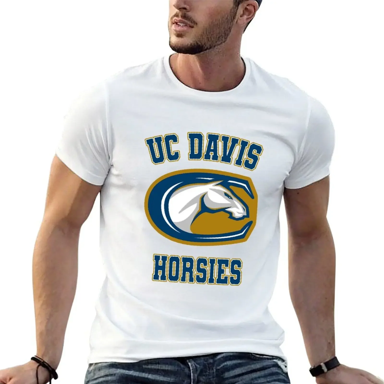 UC Davis Mascot (Aggies/Horsies) T-Shirt custom shirt sublime mens clothes