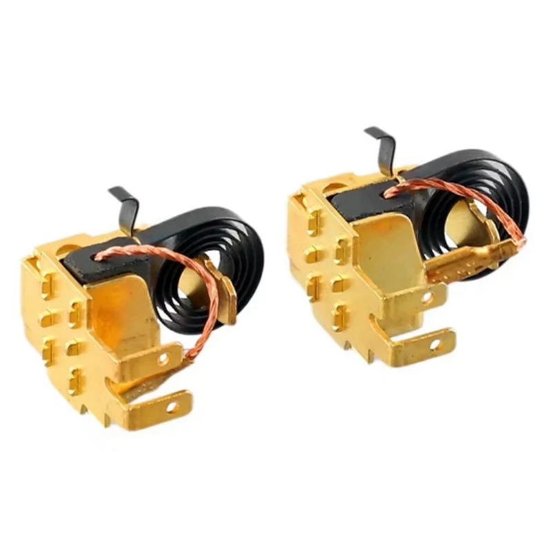 BAAG-6 шт. угольные щетки, держатель и набор пружин для замены угольных щеток GWS6-100, черные аксессуары для угловой шлифовальной машины