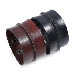 Vintage genuine leather bracelet